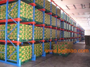 天津維爾美貨架廠 高品質(zhì)貫通倉儲貨架供應(yīng)批發(fā)與零售